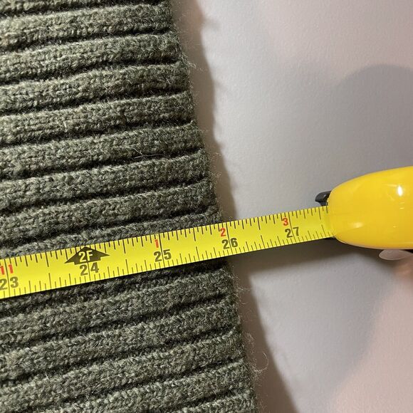 American Eagle Green Fishermans Sweater Women's Size XS Oversized Mock Neck - Picture 12 of 12